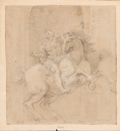 Der Kaiser Konstantin zu Pferd von Gian Lorenzo Bernini